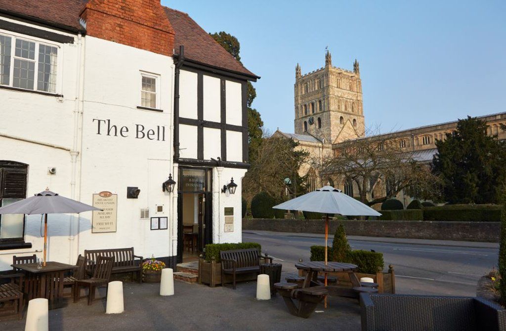 Bell Hotel By Greene King Inns Tewkesbury Kültér fotó